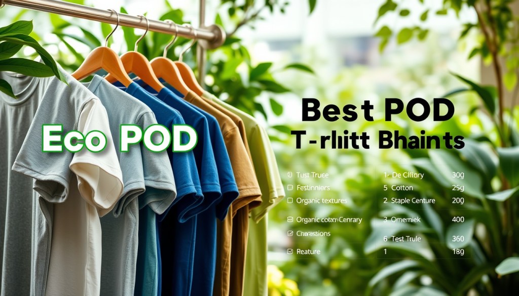 Most Trusted Sustainable POD T-Shirt Brands