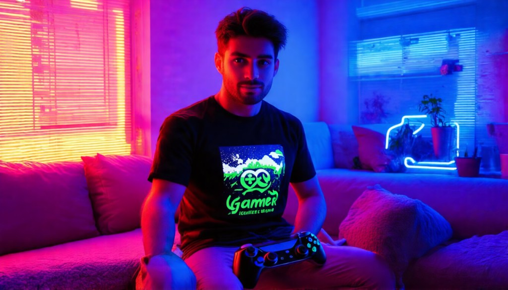 Neon Dreams of Topdeck Therapy — Comfy Everyday Wear | Sustainable Gamer Tee