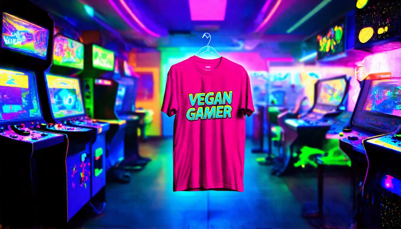 Neon Dreams of Topdeck Therapy — LGS Night Essential | Vegan Gamer Shirt