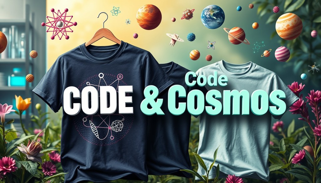 Organic Cotton Tees for Science&nbsp;Lovers