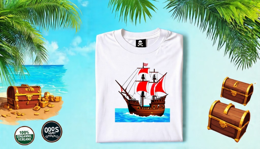 Pirate Planet Organic Cotton&nbsp;T-Shirt