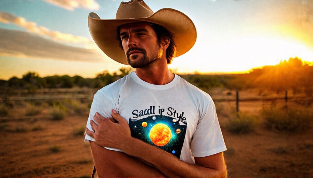 Planet Lover Cowboy Renaissance Eco&nbsp;T‑Shirt