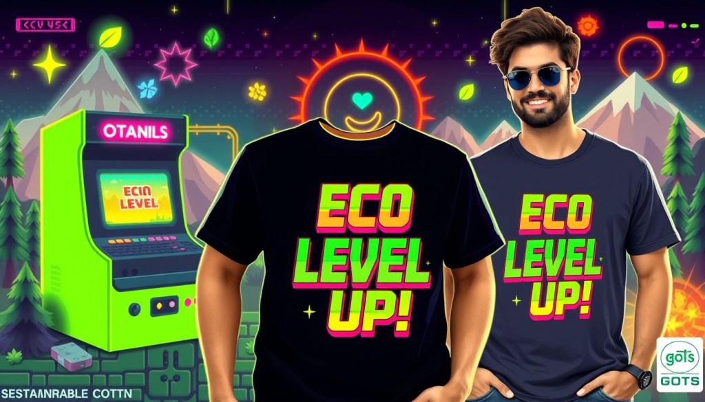 Planet-Friendly Tees for Retro Game&nbsp;Lovers