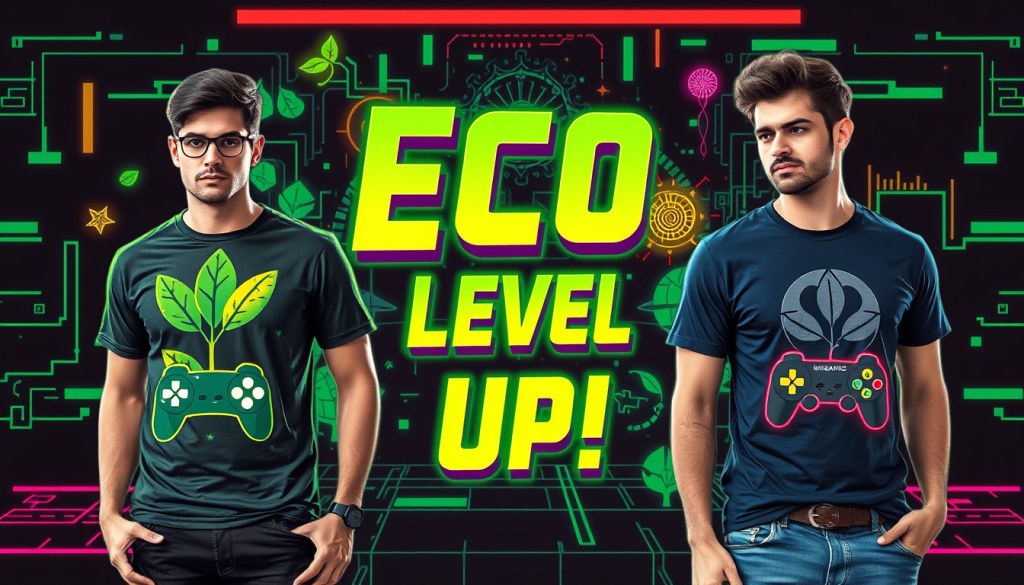 Planet-Loving Tees with Gamer Graphics