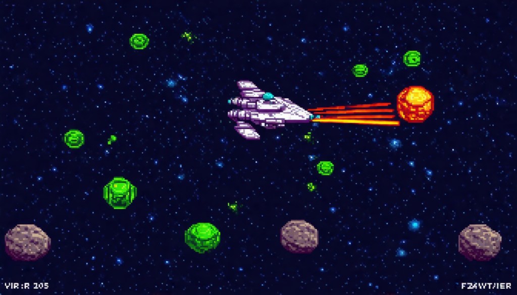 Power Up List Retro Space Shooter&nbsp;Browser