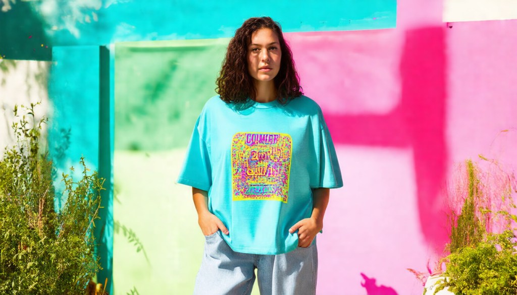 Retro Biodegradable Oversized&nbsp;Tee