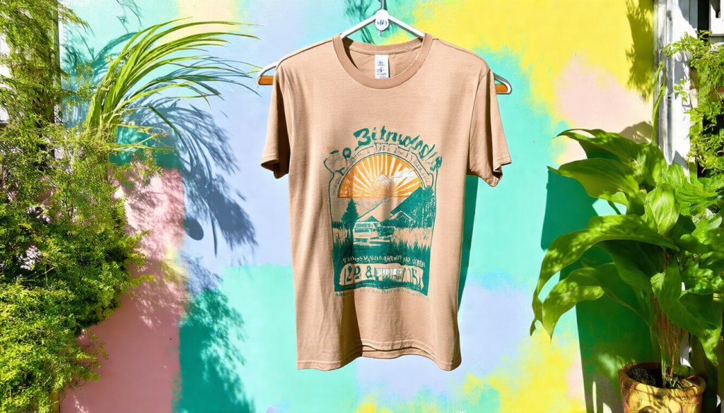 Retro Biodegradable T-Shirt