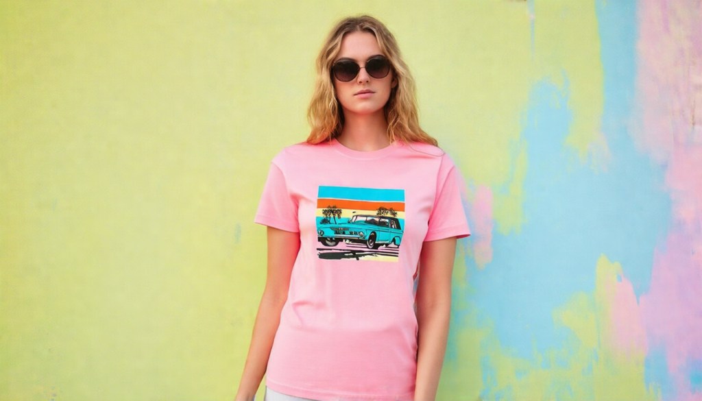 Retro Biodegradable Womens&nbsp;Tee