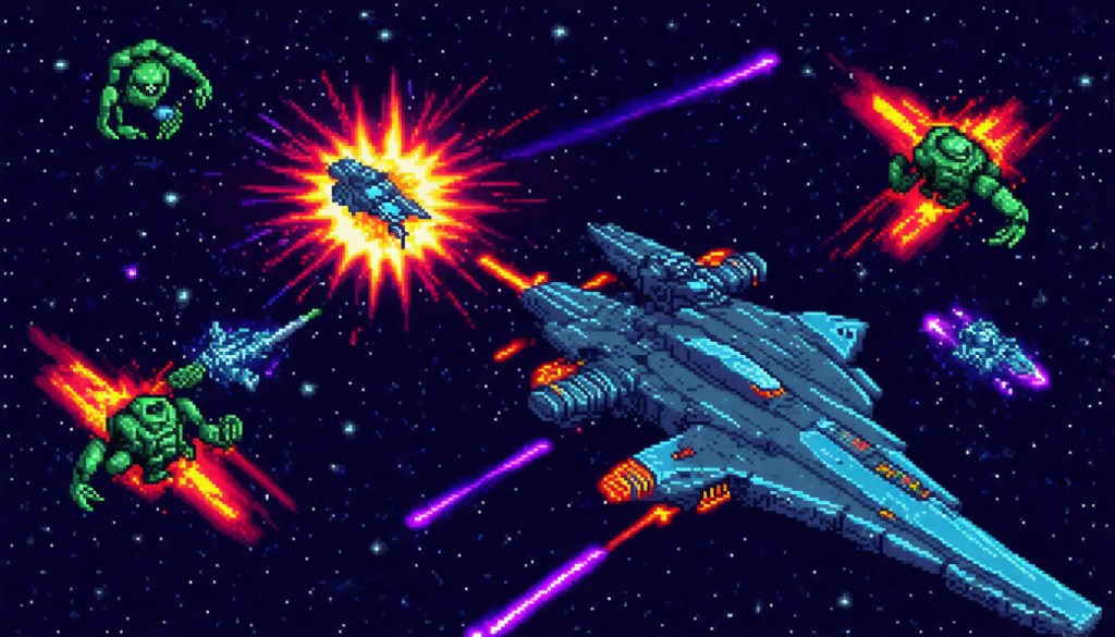 Retro Space Shooter Review&nbsp;Demo