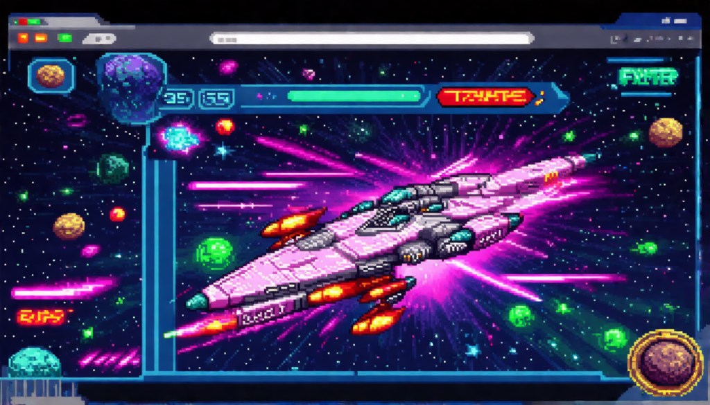 Retro Space Shooter Update Roadmap&nbsp;Browser