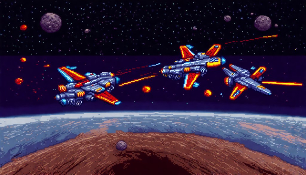 Retro Space Shooter Update Roadmap&nbsp;Demo