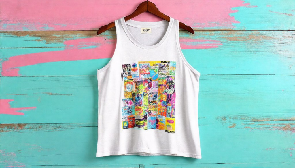 Retro Upcycled Tank&nbsp;Top