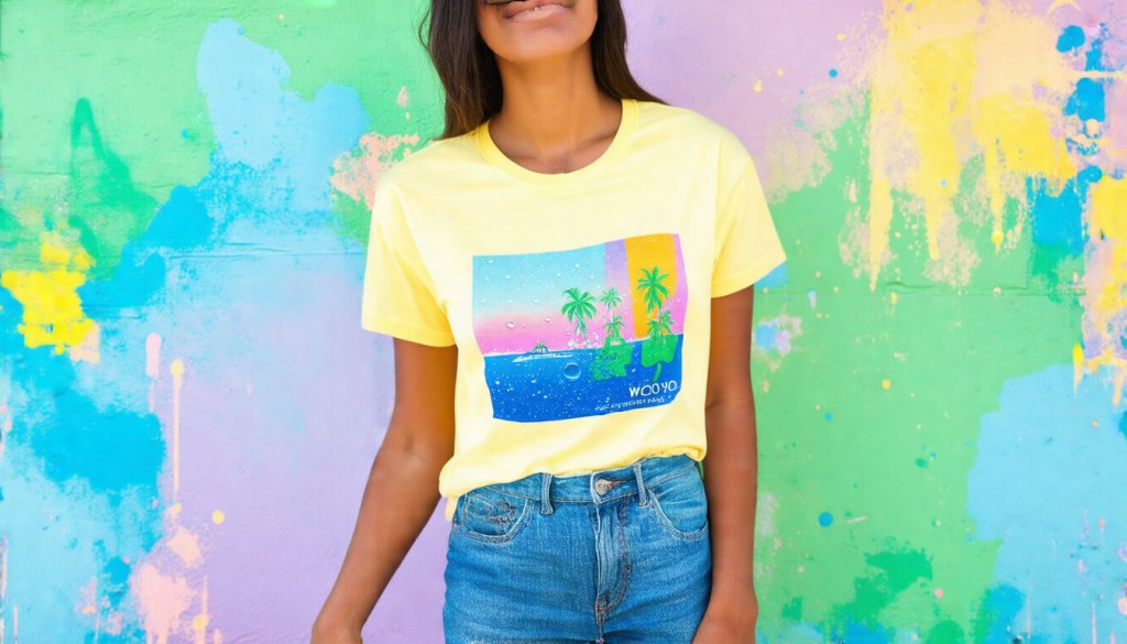 Retro Water-Saving Graphic Tee