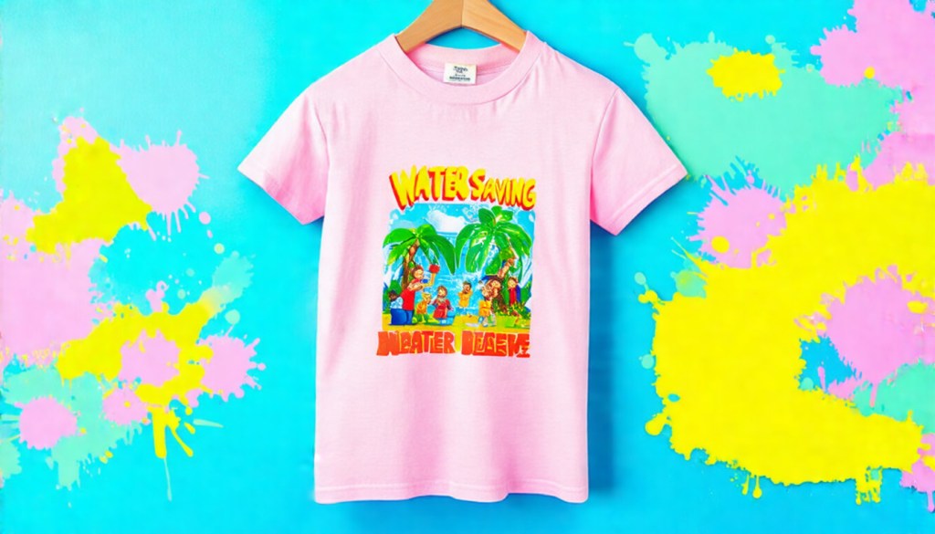 Retro Water-Saving Kids Tee