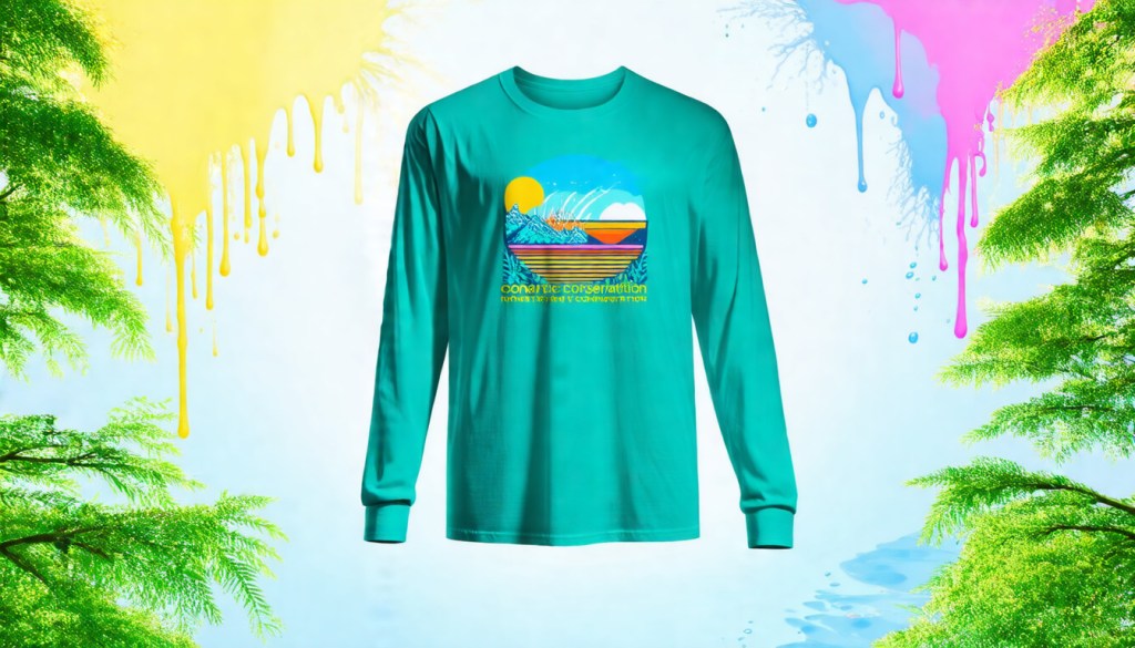 Retro Water-Saving Long Sleeve Tee