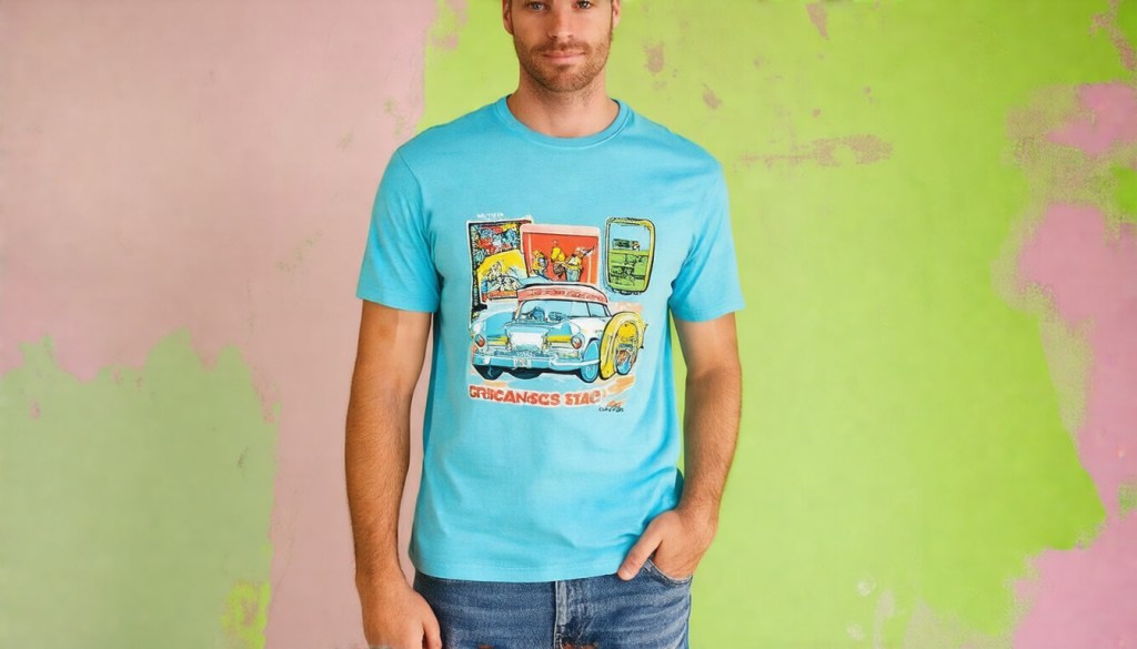 Retro Water-Saving Mens Tee