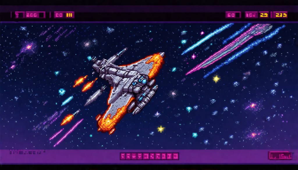 Scoring Guide Retro Space Shooter&nbsp;Mobile