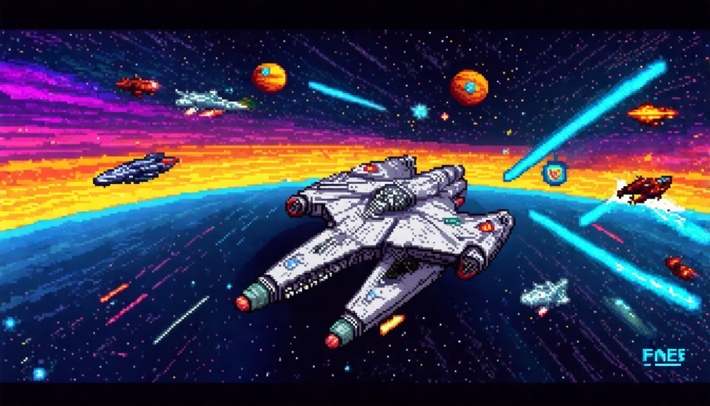 Shield Upgrades Retro Space Shooter&nbsp;Free