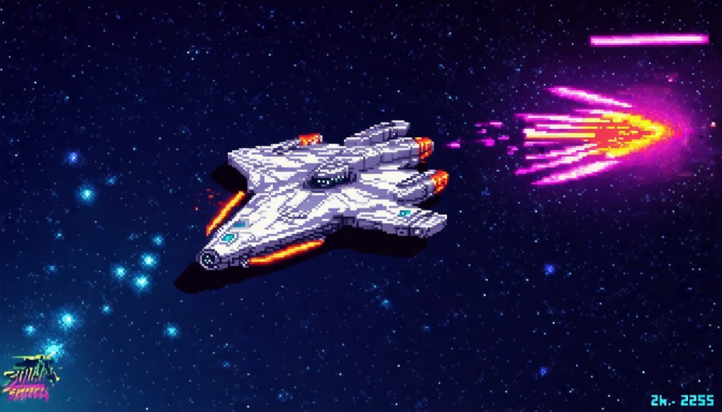 Shield Upgrades Retro Space Shooter&nbsp;Mobile