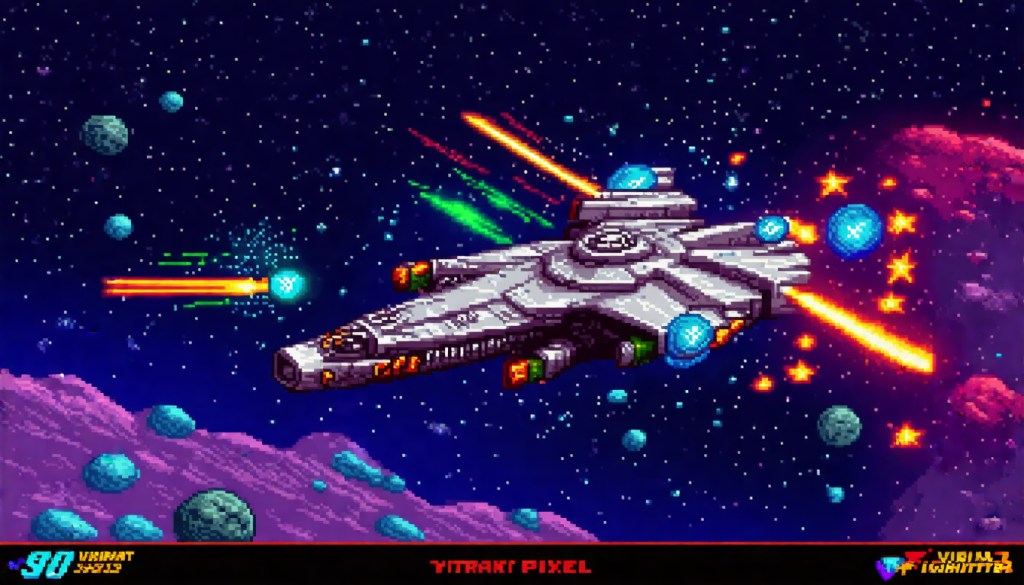 Shield Upgrades Retro Space Shooter&nbsp;Online