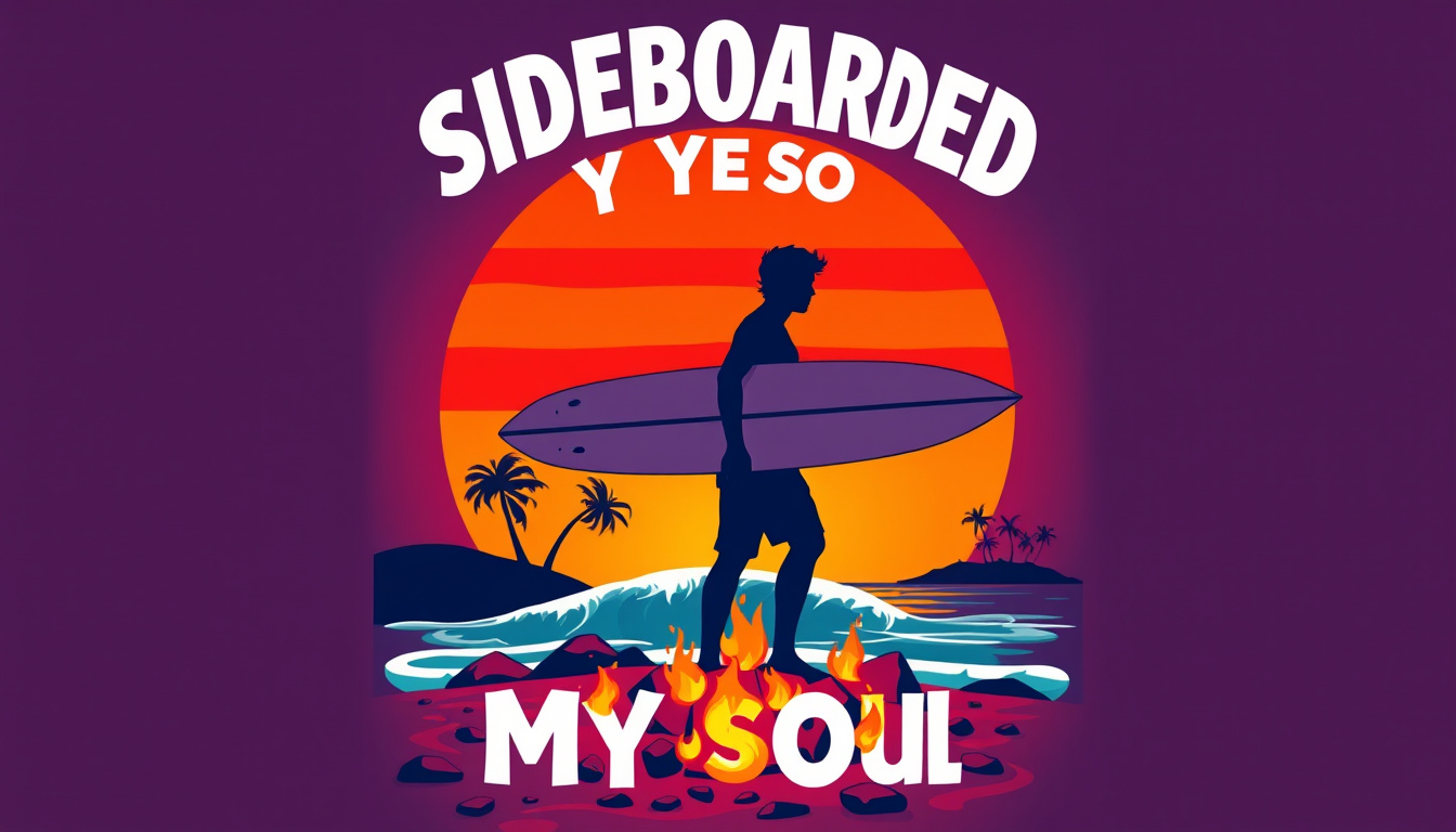 Sideboarding life tee