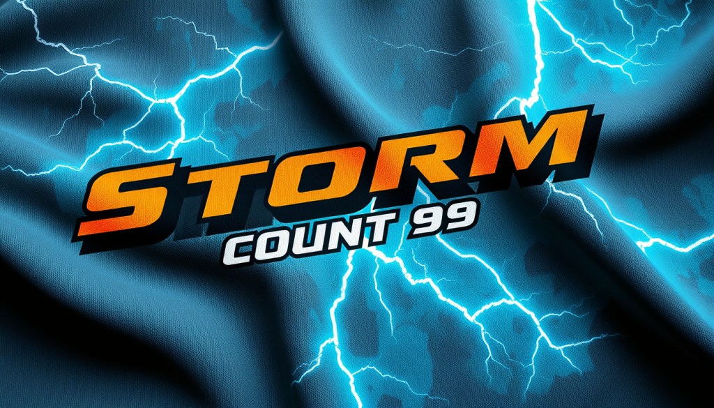 Storm Count 99 gaming&nbsp;apparel