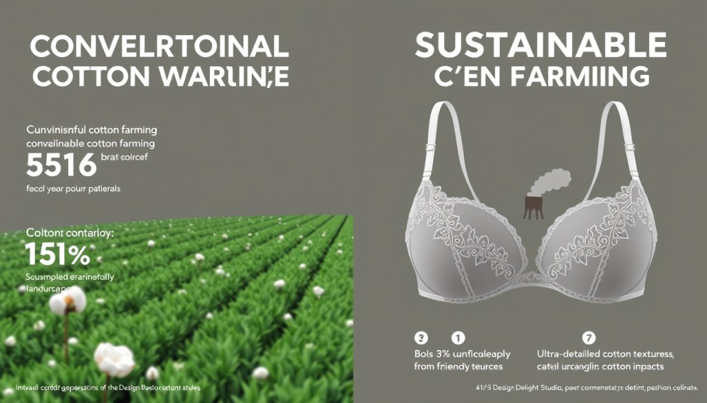 Unveiling the Truth: The Environmental Impact of Cotton and How Sustainable Cotton Bras Make a Difference – Your Questions&nbsp;Answered!