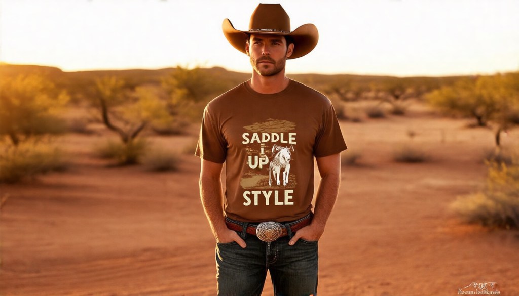 Sustainable Frontier Cowboy Renaissance Tee