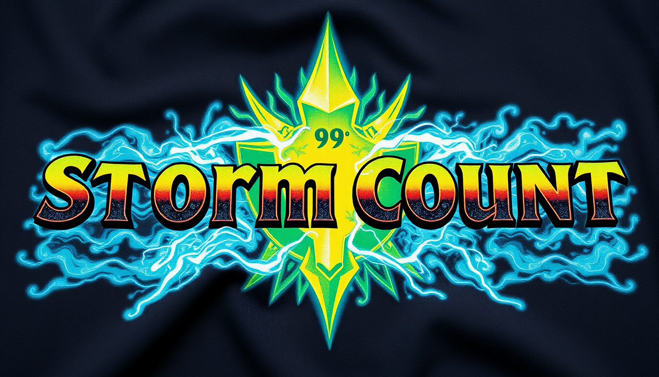 Sustainable MTG spell stack shirt