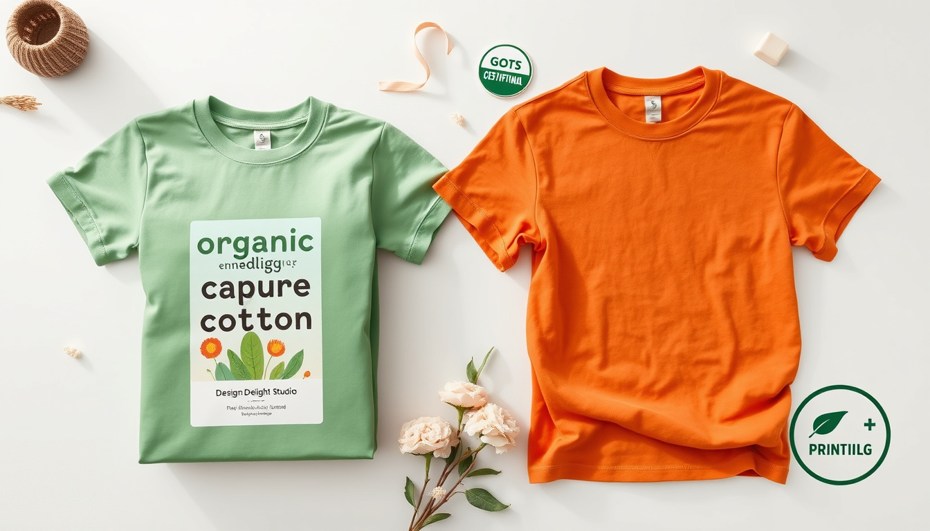 Sustainable Packaging Solutions for Organic Cotton and Print-On-Demand Brands