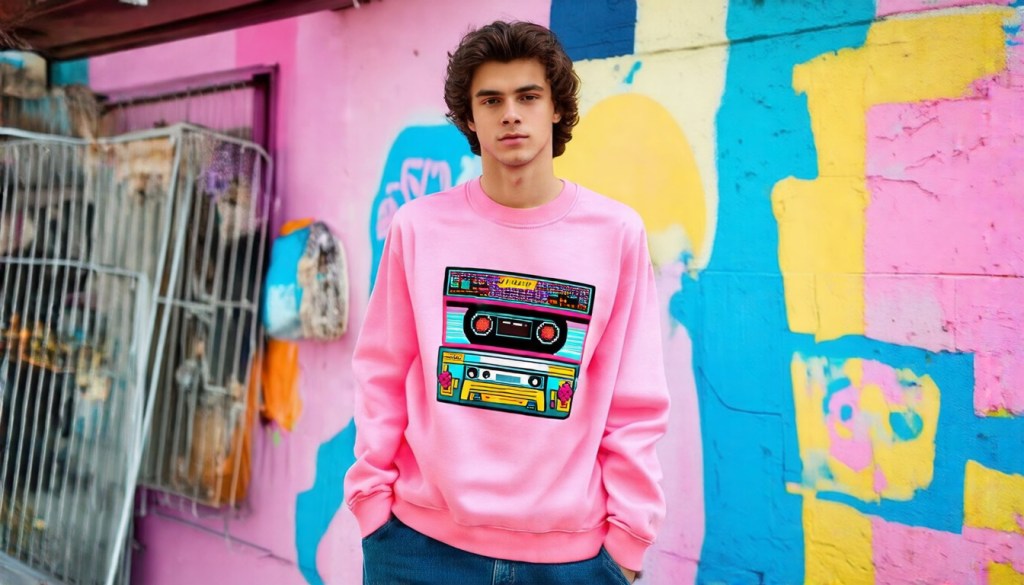 Sustainable Retro Arcade&nbsp;Crewneck