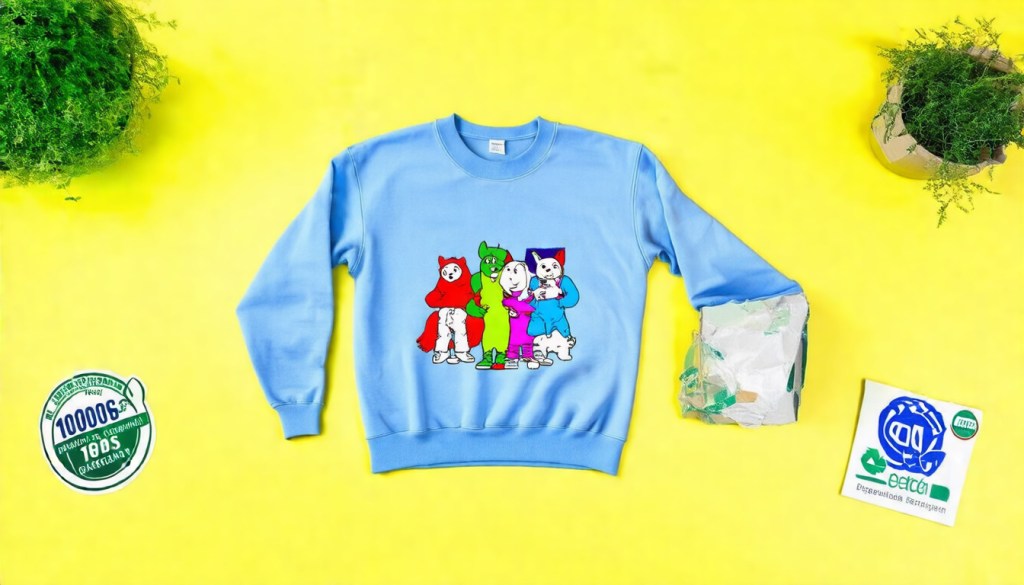 Sustainable Retro Cartoon&nbsp;Crewneck