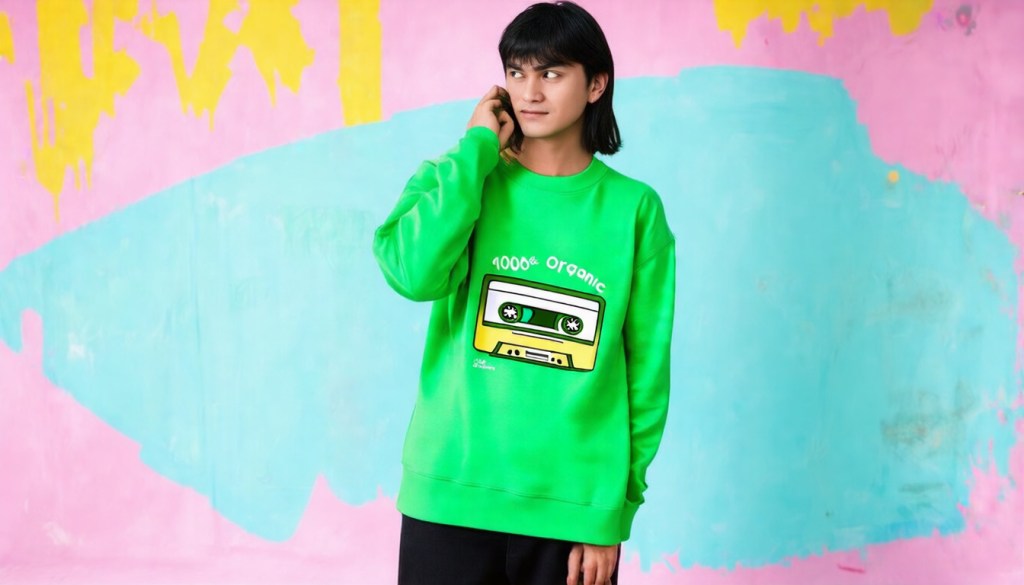 Sustainable Retro Cartoon&nbsp;Crewneck