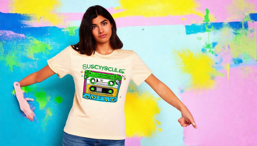 Sustainable Retro Cartoon&nbsp;Shirt