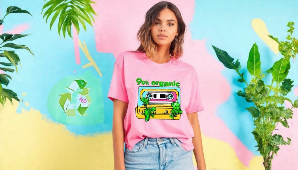 Sustainable Retro Cartoon&nbsp;Tee