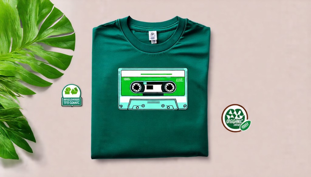 Sustainable Retro Cassette Tape Ringer&nbsp;Tee