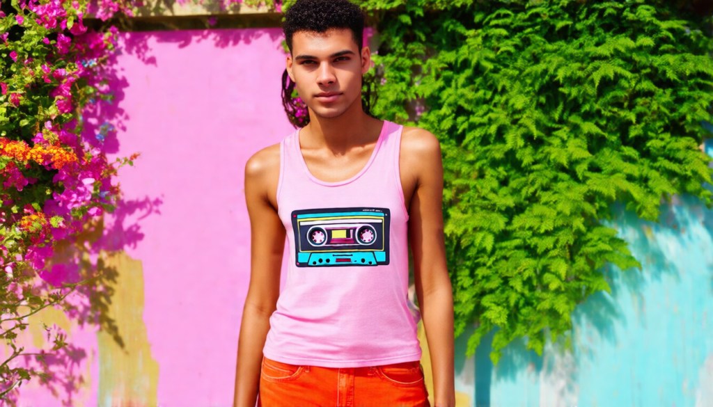 Sustainable Retro Cassette Tape Tank&nbsp;Top