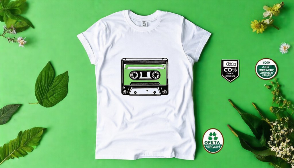 Sustainable Retro Cassette Tape&nbsp;Tee
