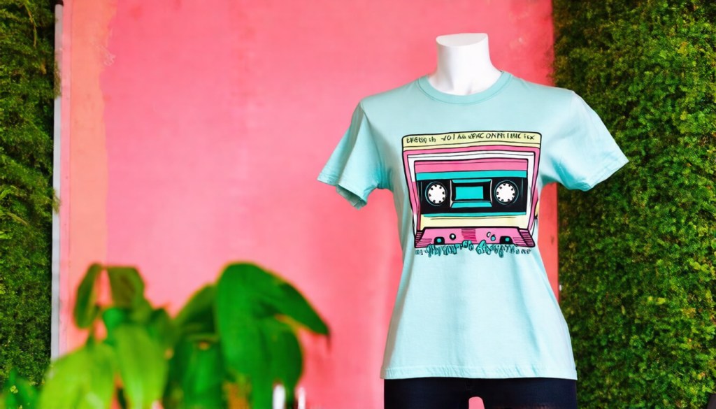 Sustainable Retro Cassette Tape&nbsp;Top