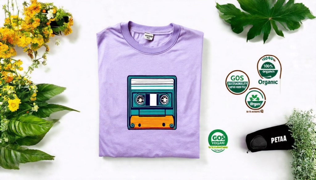 Sustainable Retro Cassette Tape&nbsp;T-Shirt