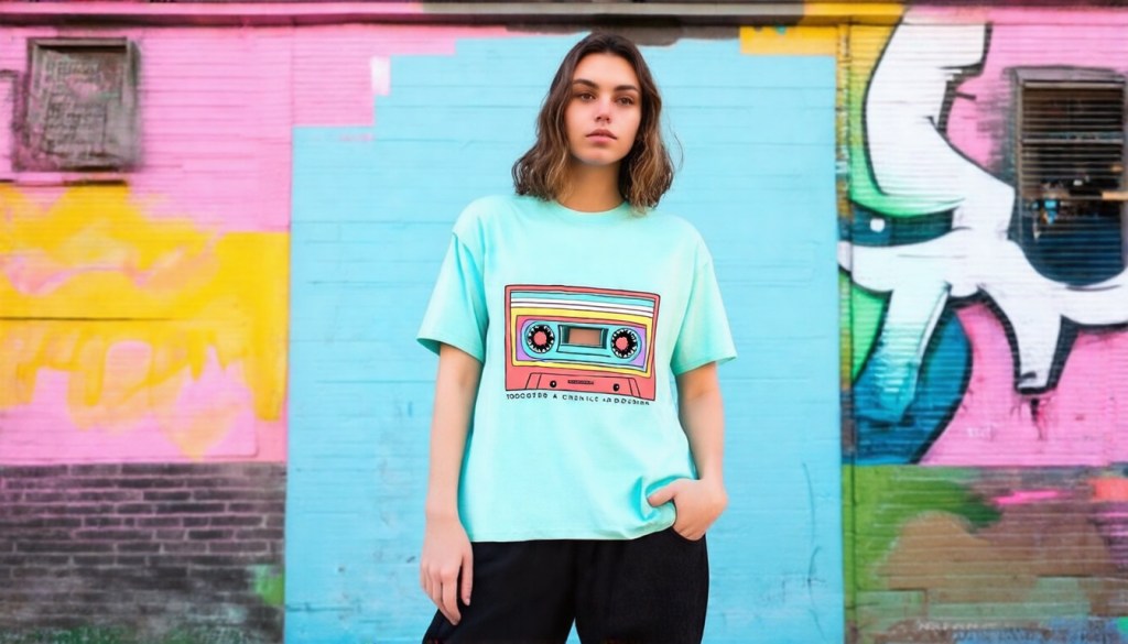 Sustainable Retro Grunge&nbsp;Tee