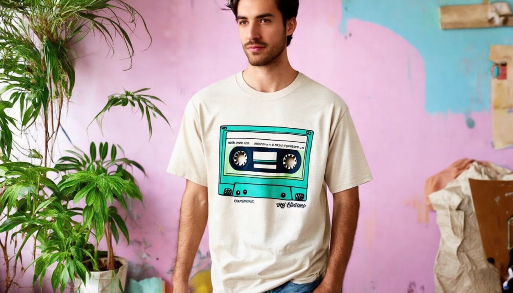 Sustainable Retro Grunge&nbsp;T-Shirt