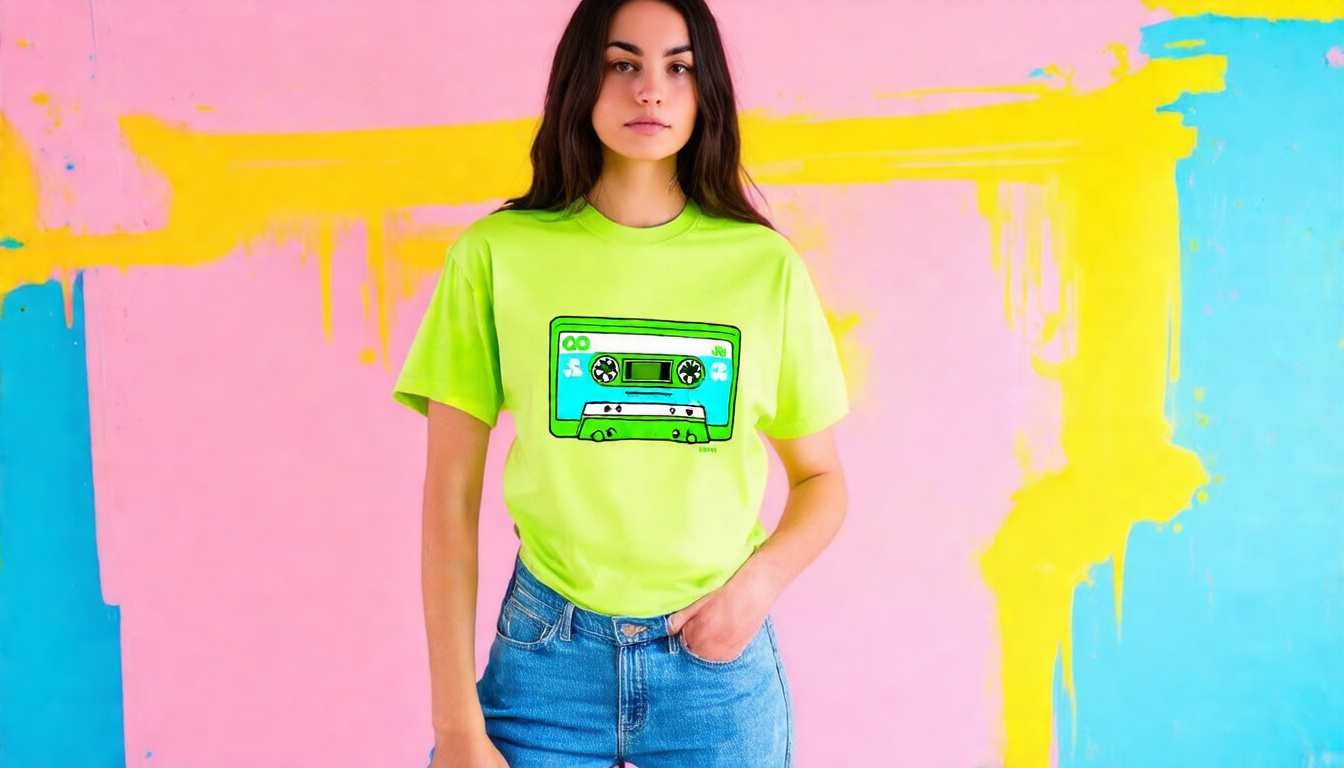 Sustainable Retro Meme Graphic Tee
