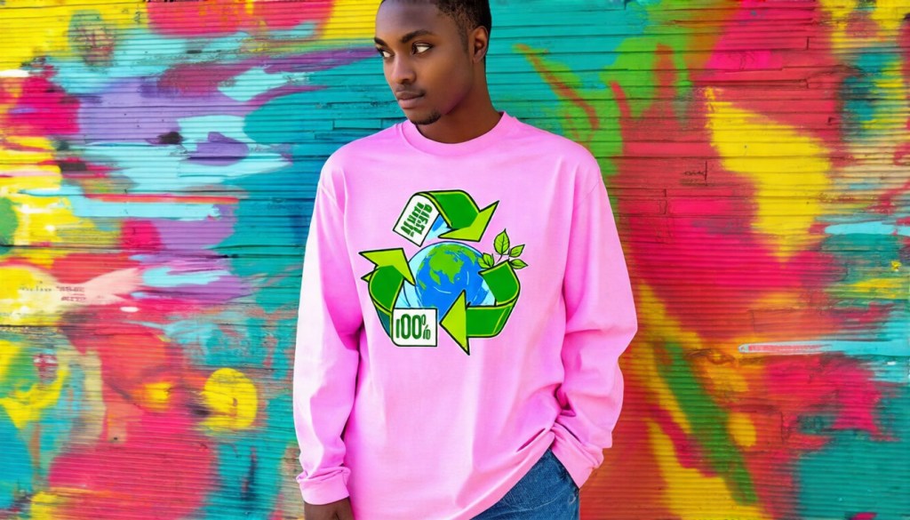 Sustainable Retro Meme Long Sleeve&nbsp;Tee