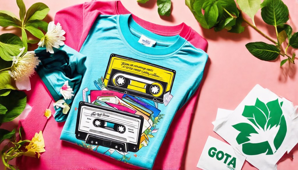 Sustainable Retro Mixtape Graphic&nbsp;Tee