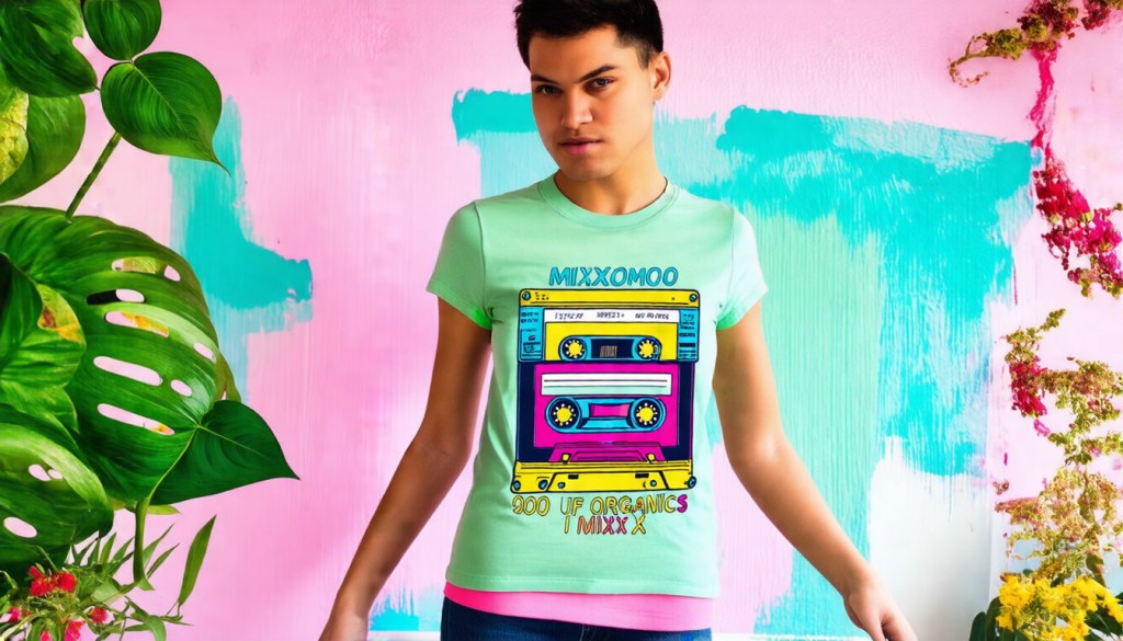 Sustainable Retro Mixtape&nbsp;Shirt
