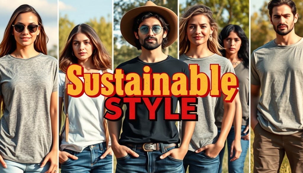 Sustainable T-Shirts That Actually Fit&nbsp;Well