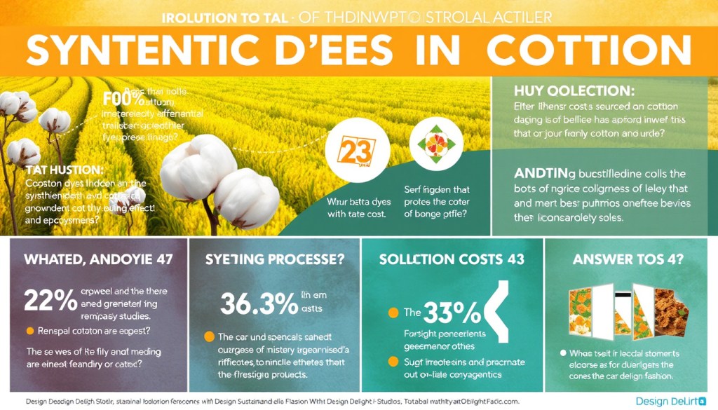 Unveiling the Truth: The Hidden Environmental Cost of Synthetic Dyes in Cotton Production – Your Essential Questions&nbsp;Answered