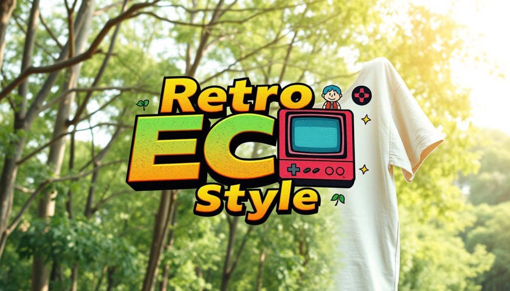 The Best Eco-Friendly Gamer Tees with Nostalgic&nbsp;Prints