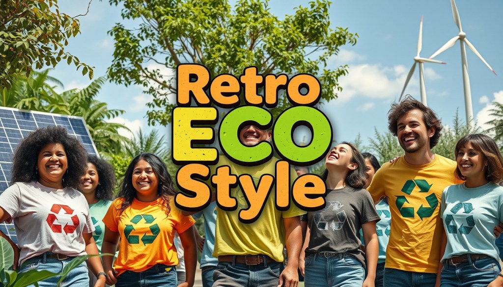 The Environmental Benefits of Wearing Vintage-Look&nbsp;T-Shirts